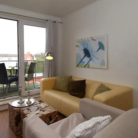 شقة Strandnahe Ferienwohnung In